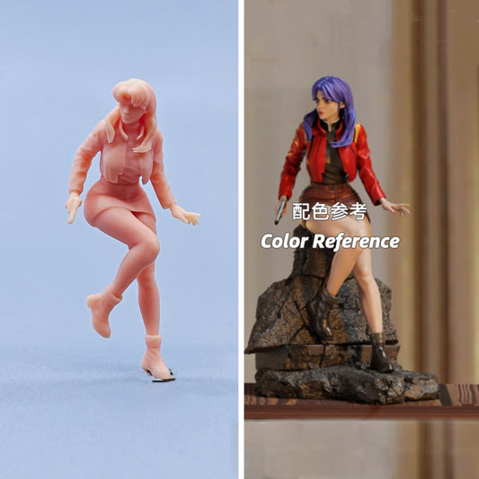 1/64 1/43 Figurines Scale Model Resin Katsuragi Misato  Uncolored Miniatures Diorama Hand-painted  C622