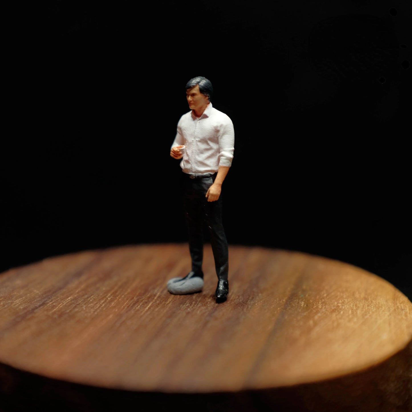 SZ Produced Diorama 1/64 Scale Figurines Model Chow Yun-fat Collection Miniature Hand-painted