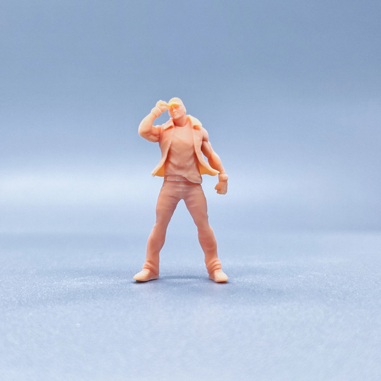 1/64 1/43 Figurines Scale Model Resin Standing Boxing Champion Terry Uncolored Miniatures Diorama Hand-painted V715