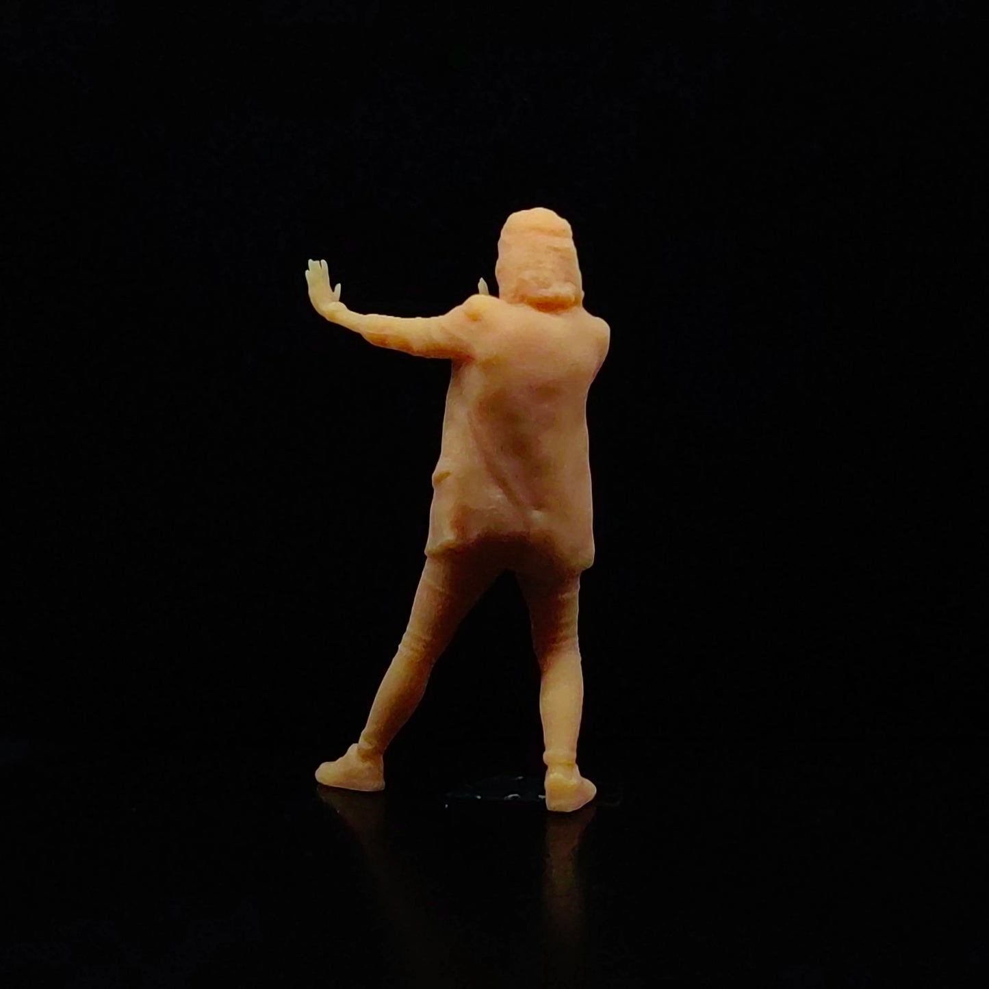 1/64 1/43 Scale Model ResinBack Off, Back Off, GirlUncolored Miniature Diorama Hand-painted T308