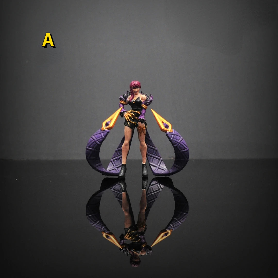 SZ Produced Diorama 1/64 Scale Figurines Akari Game Characters Collection Miniature Hand-painted