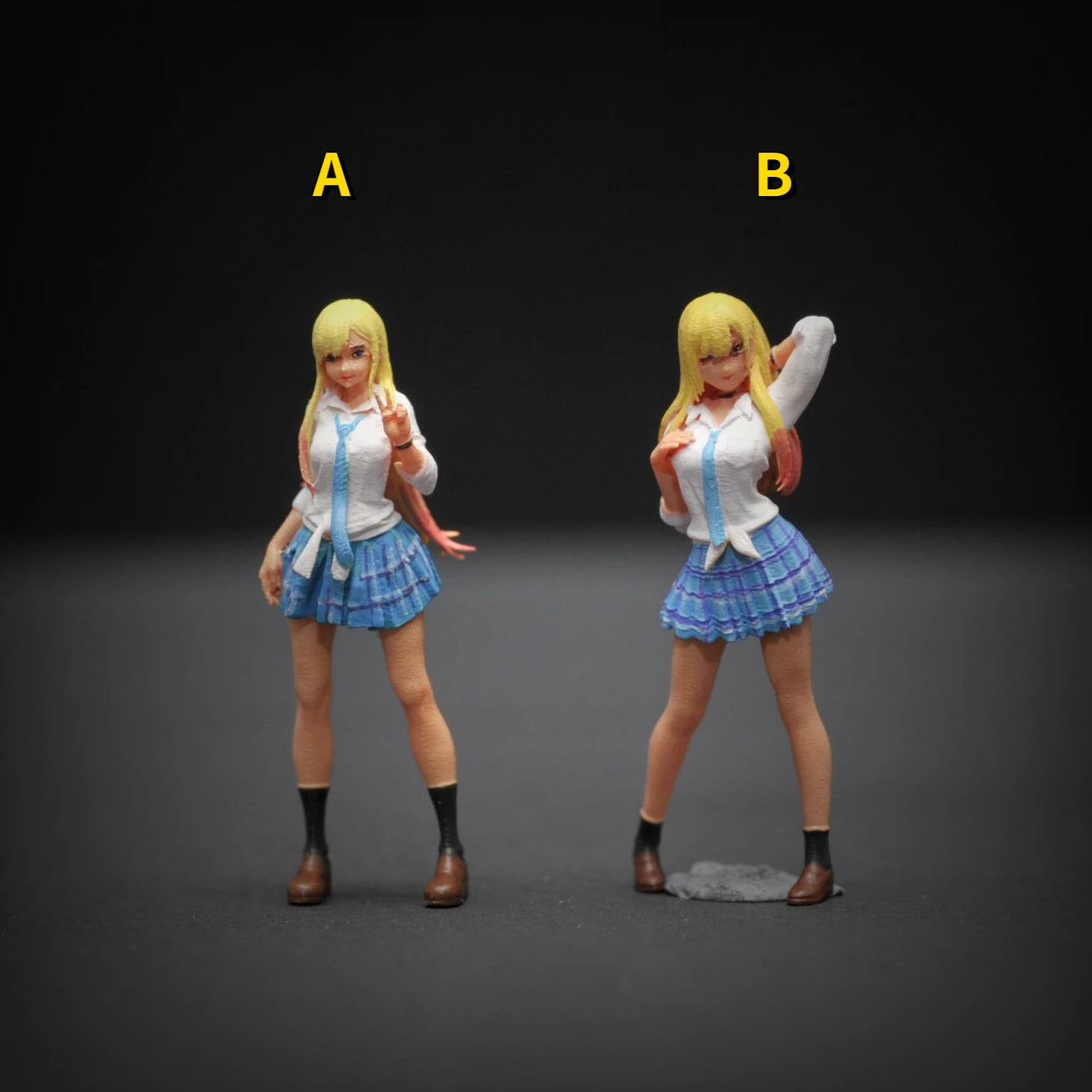 SZ Produced Diorama 1/64 Scale Figurines Model Characters In Hidagawa Haimeng Comics Collection Miniature Hand-painted