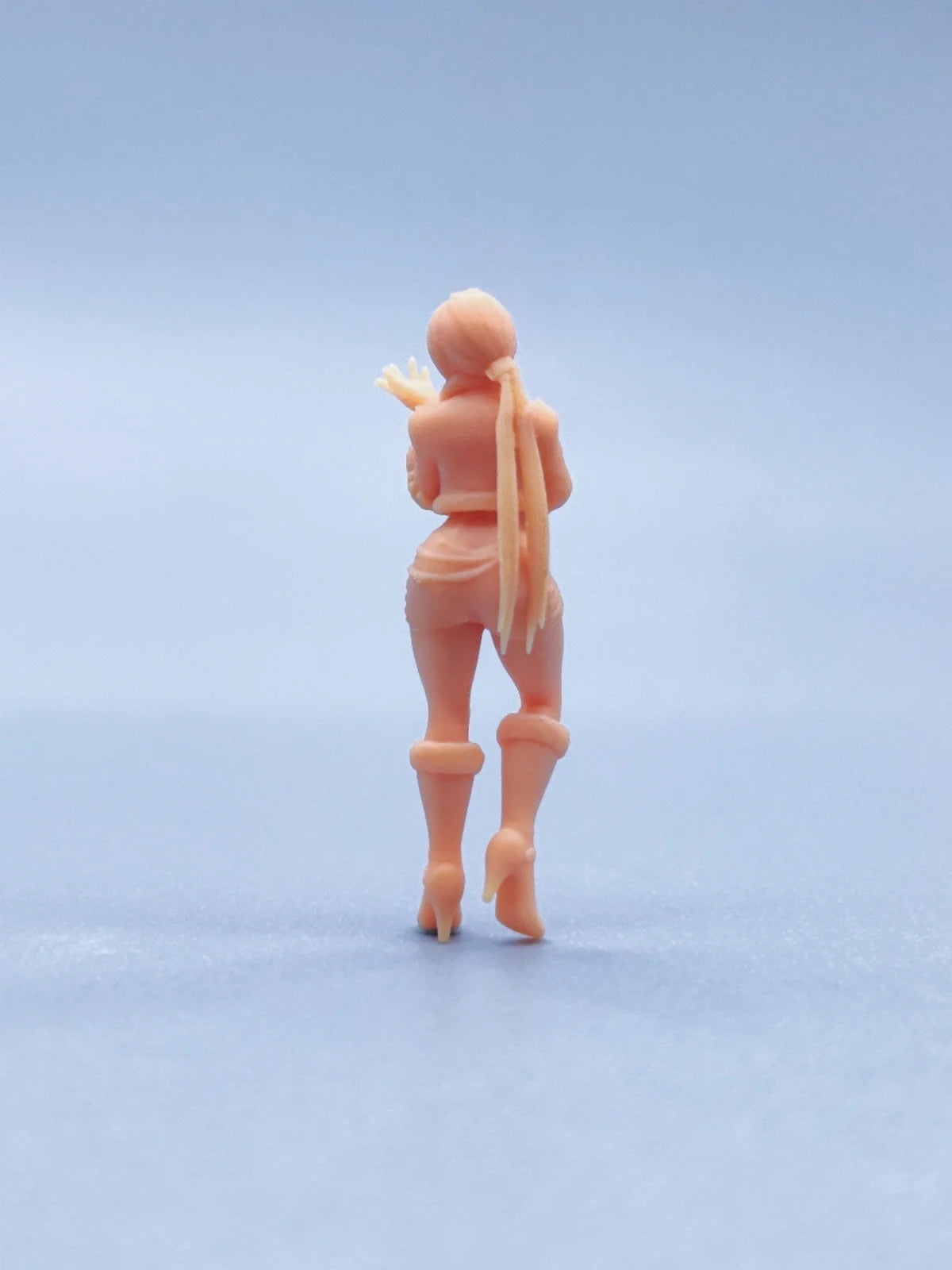 1/64 1/43 Figurines Scale Model Resin Standing Boxing King Shermi Uncolored Miniatures Diorama Hand-painted V625