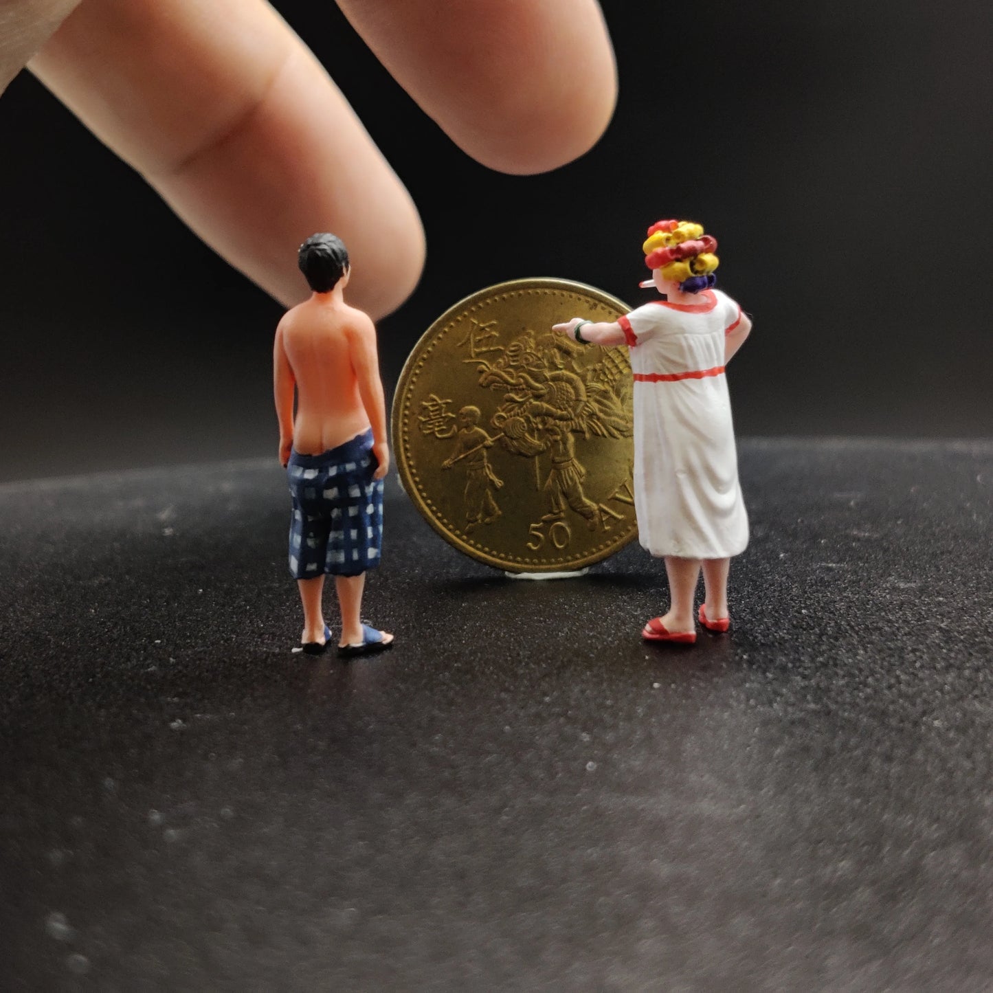 WT Minifactory 1:64 Scale Figures Charterers and Tenants Model Dioramas Diecast Miniature Collection