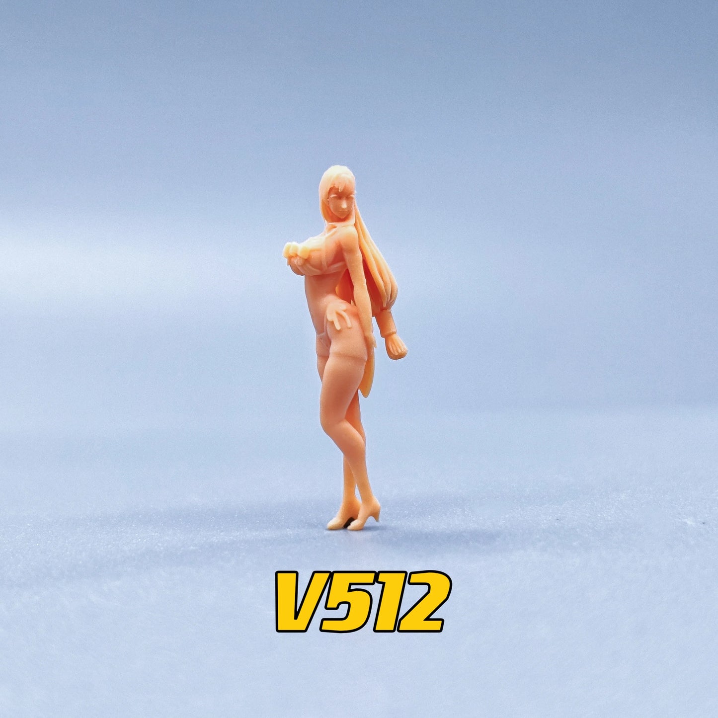 1/64 1/43 Figurines Scale Model Resin Tifa Uncolored Miniatures Diorama Hand-painted V511 V512