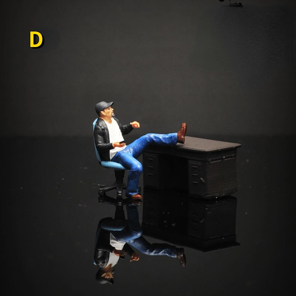 SZ Produced Diorama 1/64 Scale Figurines Model Meidi's Internet Celebrity Collection Miniature Hand-painted
