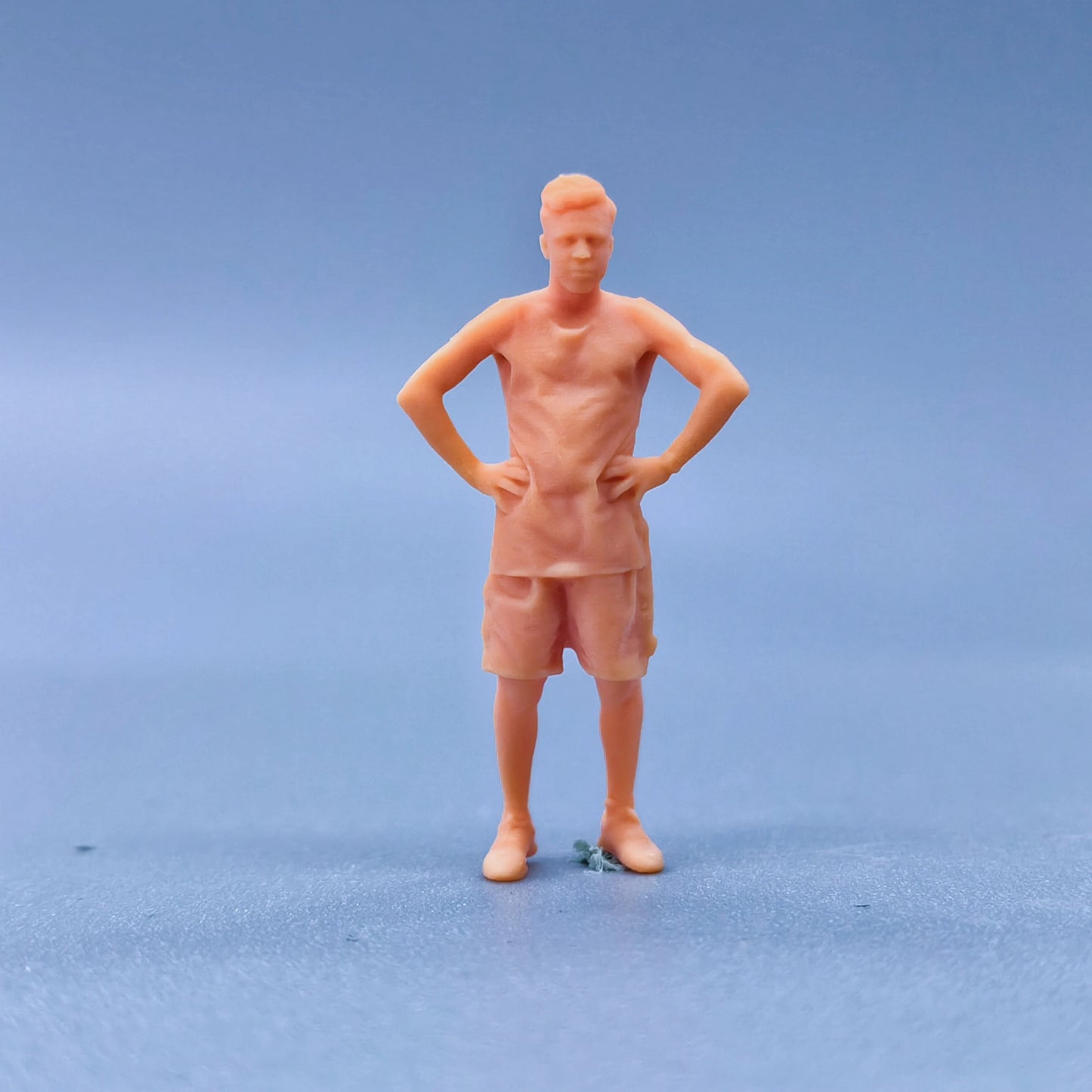 1/64 1/43 Figurines Scale Model Resin Men with Waist Insertion Uncolored Miniatures Diorama Hand-painted L303