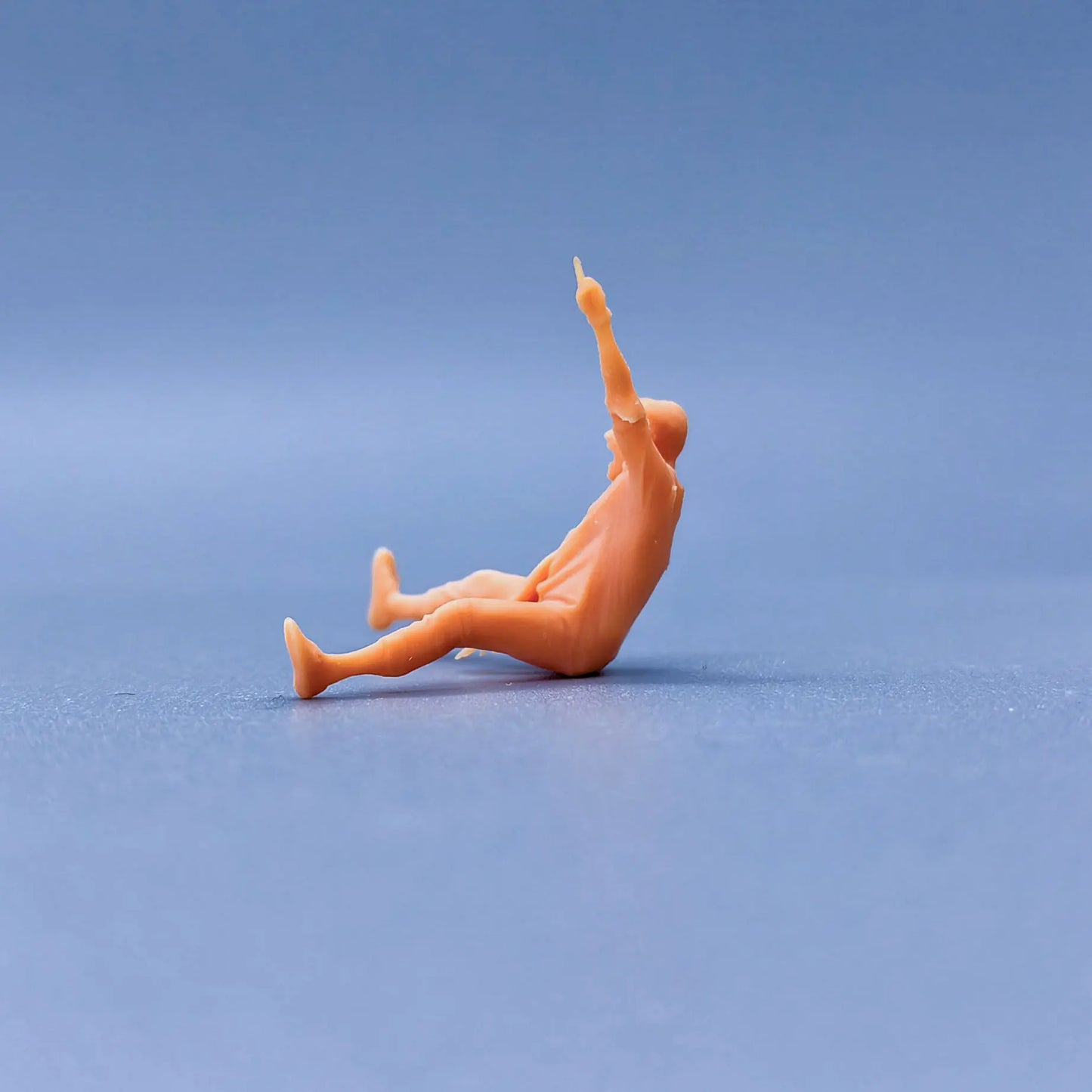 1/64 1/43 Scale Model ResinJumping Horse Cheers Hi, Uncle Uncolored Miniature Diorama Hand-painted S526