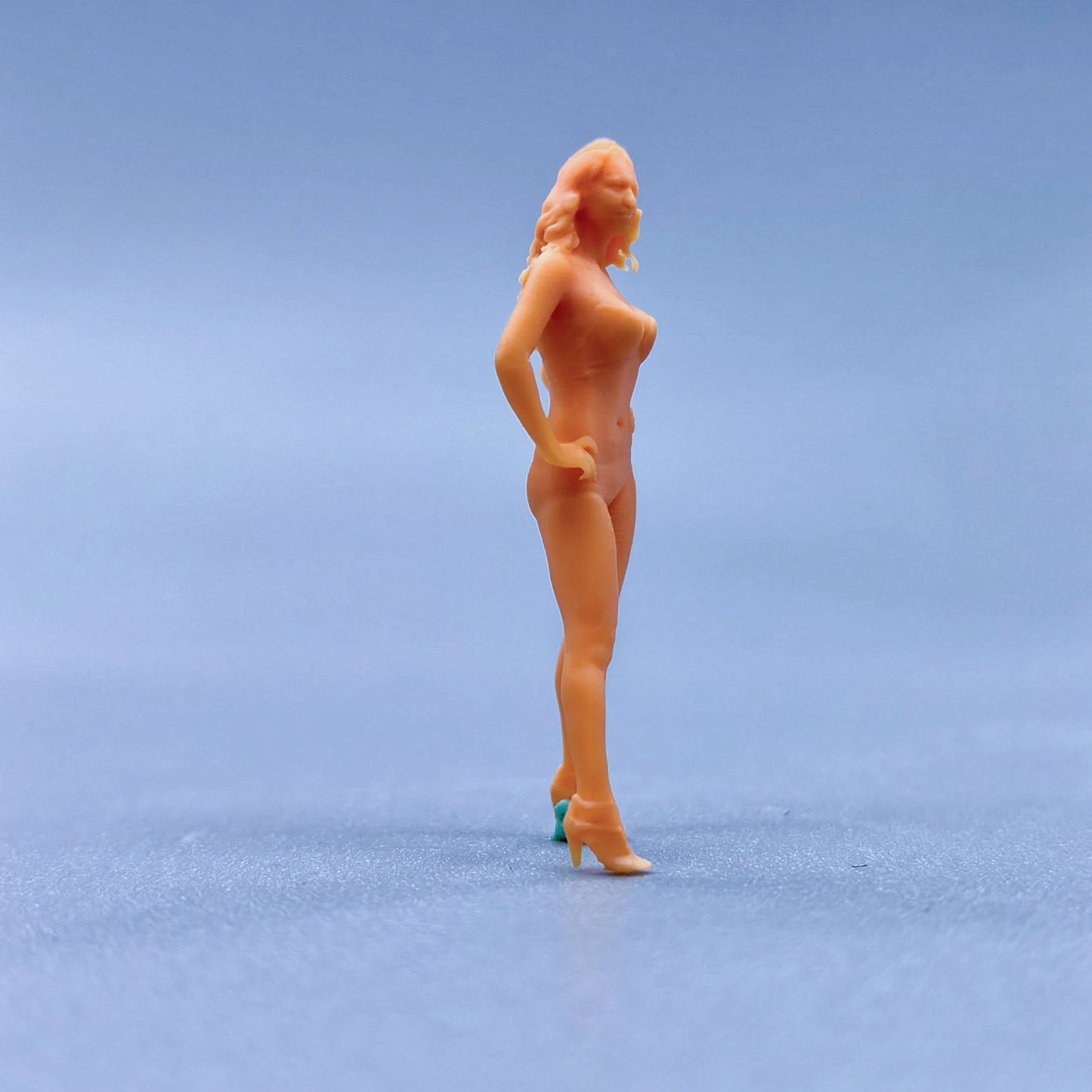1/64 1/43 Figurines Scale Model Resin Model Beauty Uncolored Miniatures Diorama Hand-painted L229