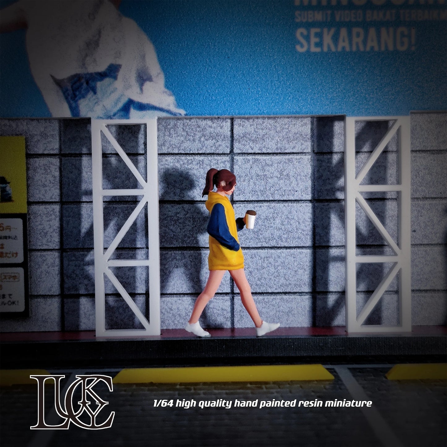 Lucky Studio Diorama 1/64 Scale Figurines Model Familiar Strangers Collection Miniature Hand-painted