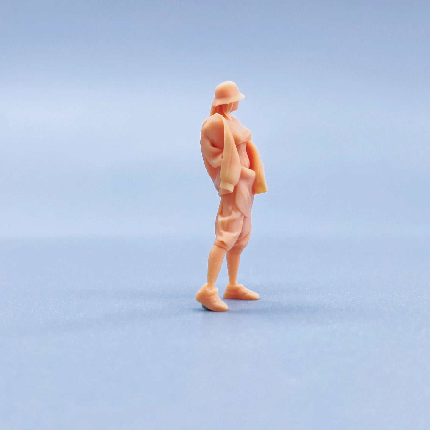 1/64 1/43 Figurines Scale Model Resin Female Dancer Hip Hop Fashion Female Uncolored Miniatures Diorama Hand-painted V205