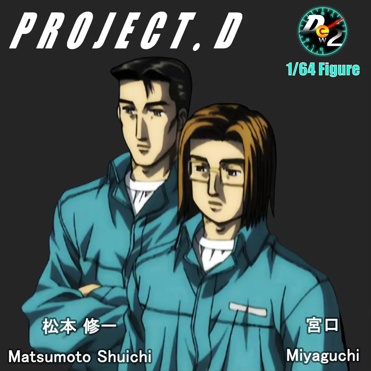 DEW2 Diorama 1/64 Scale Figurines Model Miyaguchi Matsumoto Shūichi Collection Miniature Hand-painted