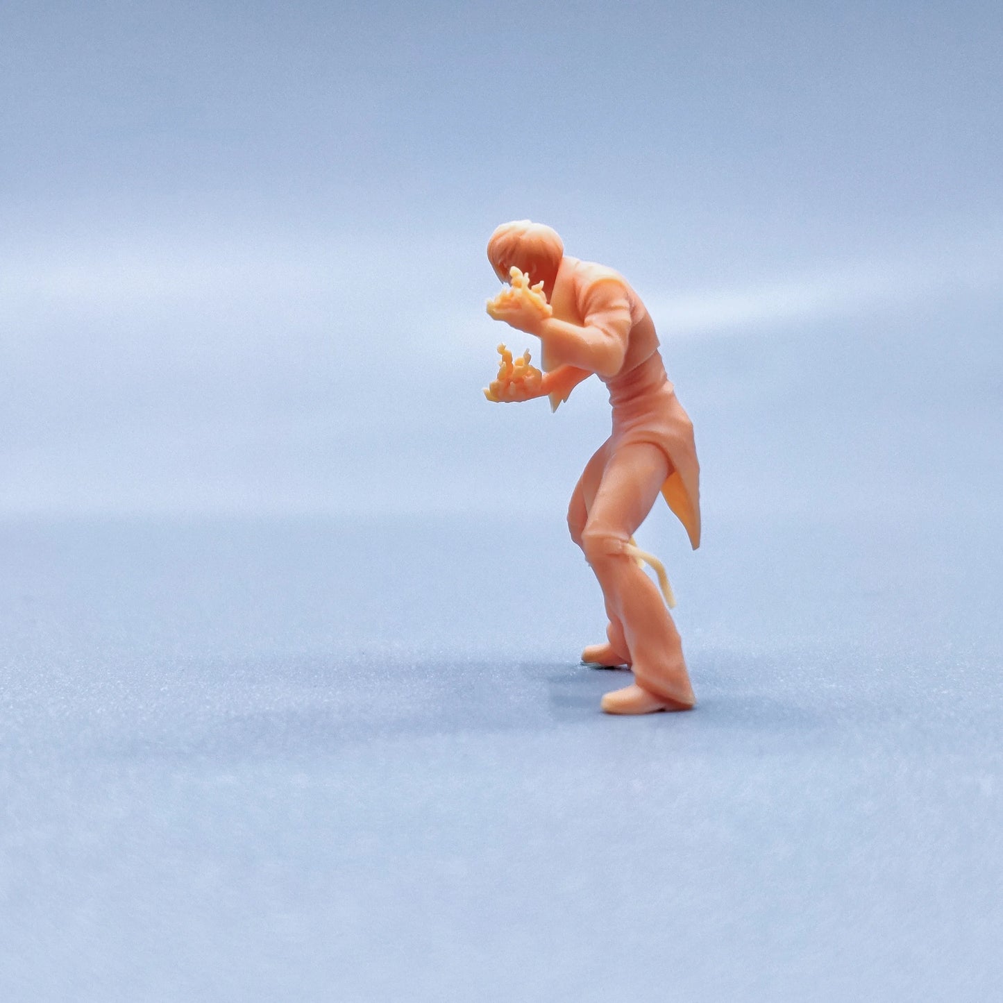 1/64 1/43 Figurines Scale Model Resin Standing Fist King Yagami Uncolored Miniatures Diorama Hand-Painted V636