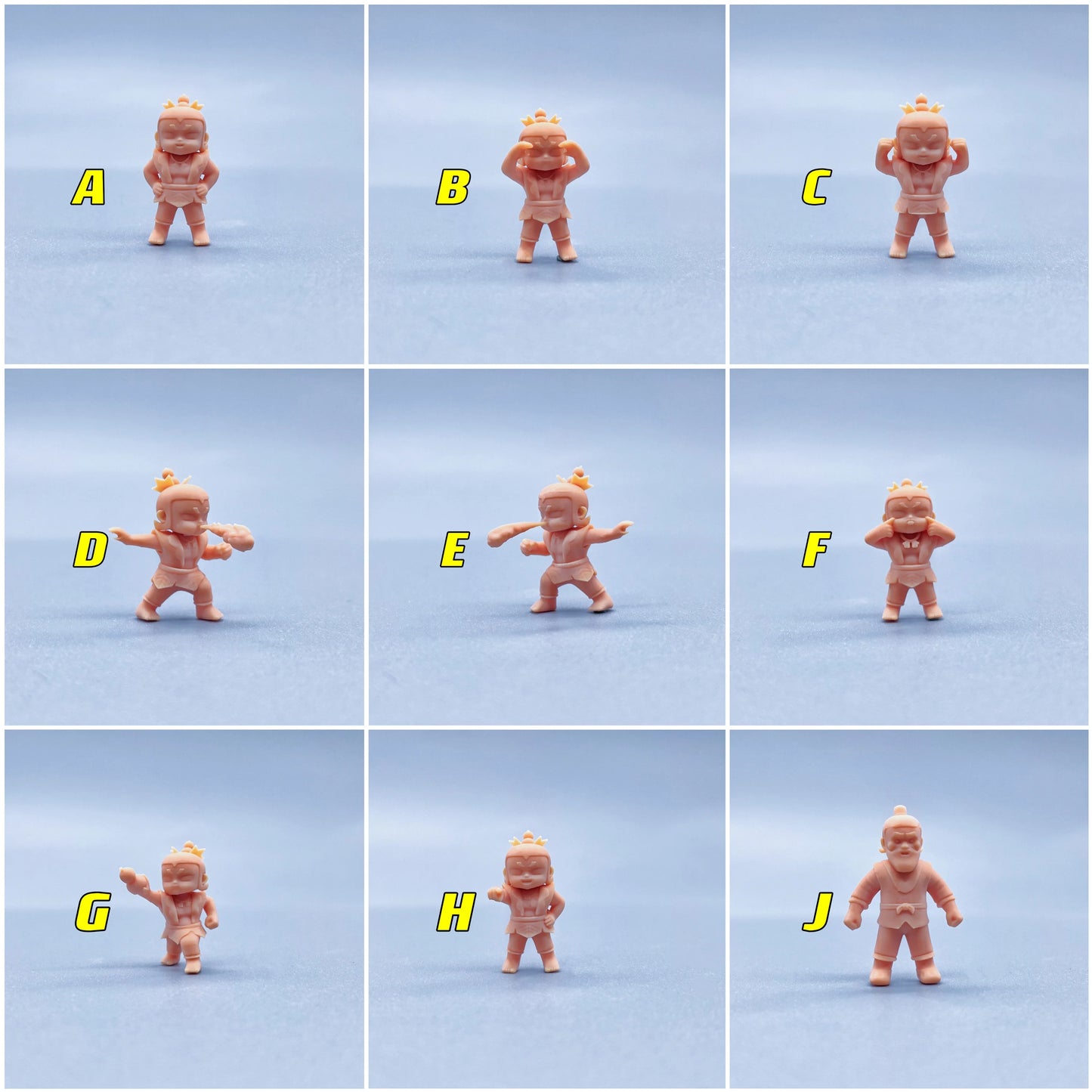 1/64 1/43 Figurines Scale Model Resin Hulugwa Uncolored Miniatures Diorama Hand-painted V610