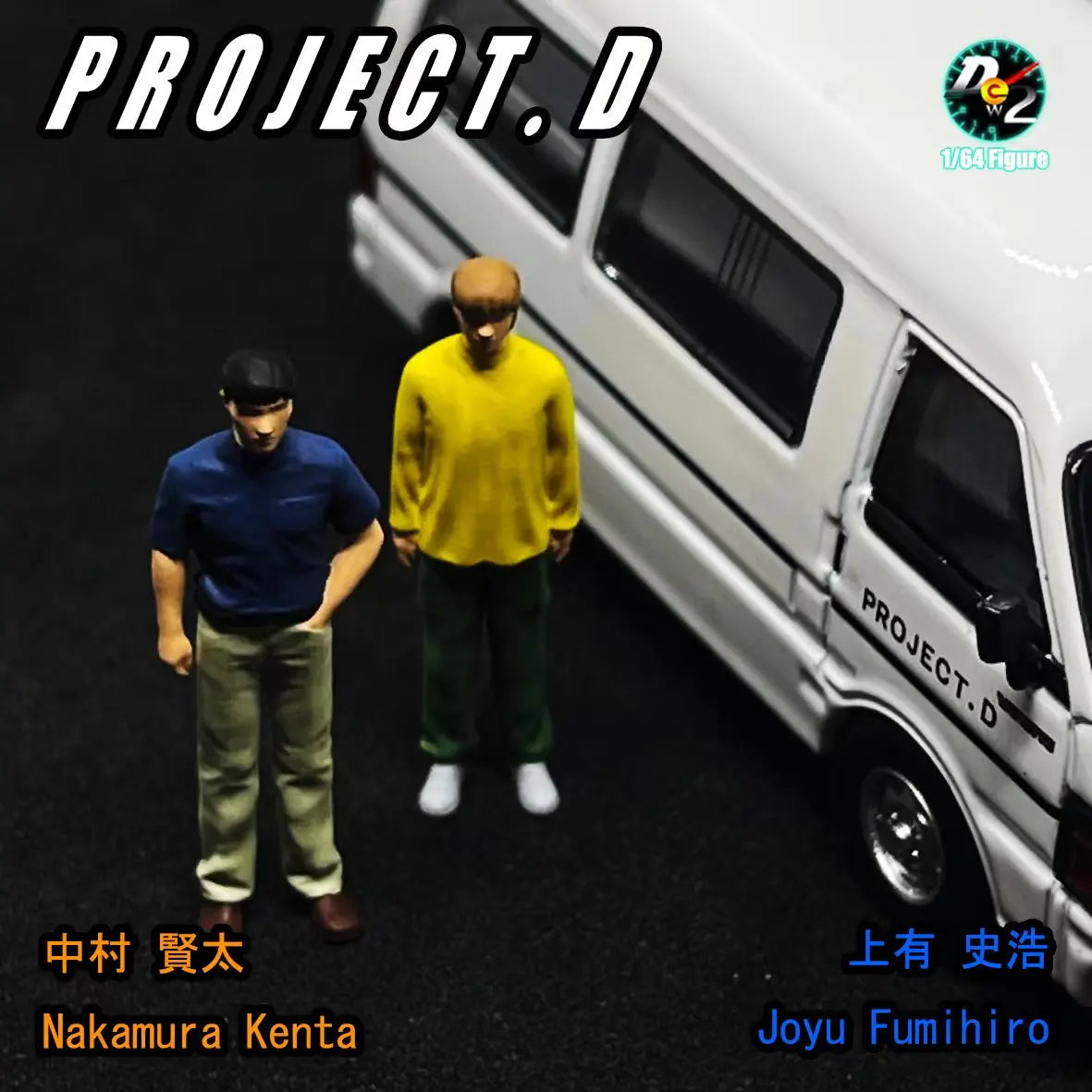 DEW2 Diorama 1/64 Scale Figurines Model Nakamura Kenta Jōyū Fumihiro Collection Miniature Hand-painted