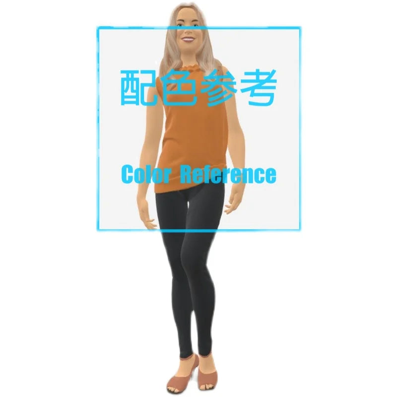 1/64 1/43 Figurines Scale Model Resin Female Standing In High Heels Uncolored Miniatures Diorama Hand-painted L136