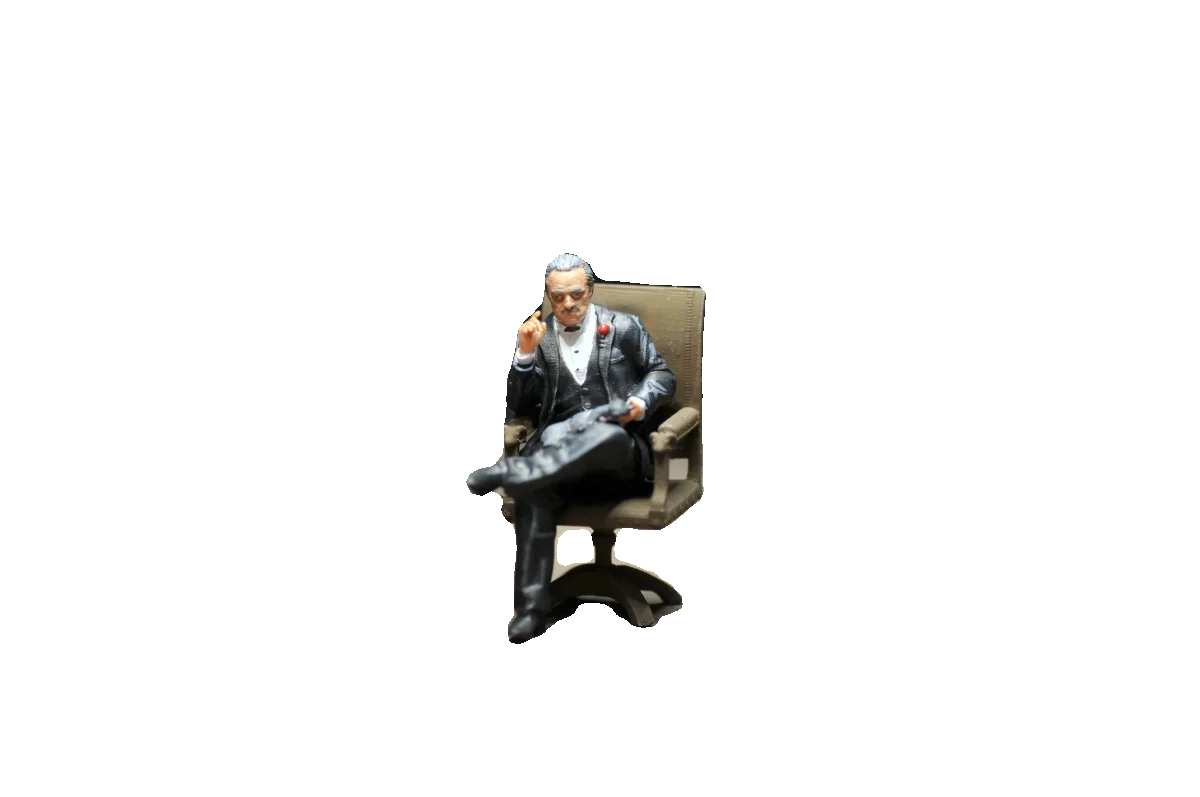 SZ Produced 1/64 diorama godfather car model doll ornament
