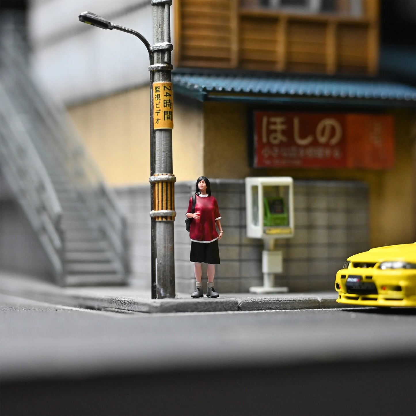 EHC Model Diorama 1/64 Scale Figurines Model Floral Season for Men and Women Collection Miniature Hand-painted