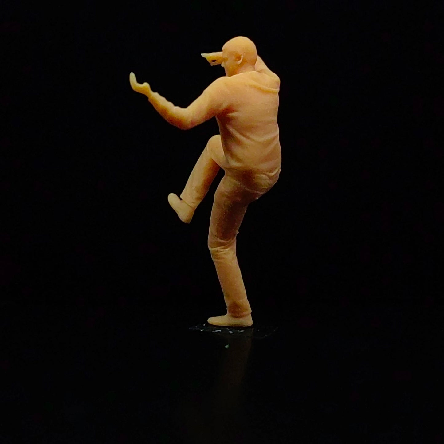 1/64 1/43 Scale Model Resin Chinese Kung FuUncolored Miniature Diorama Hand-painted T322