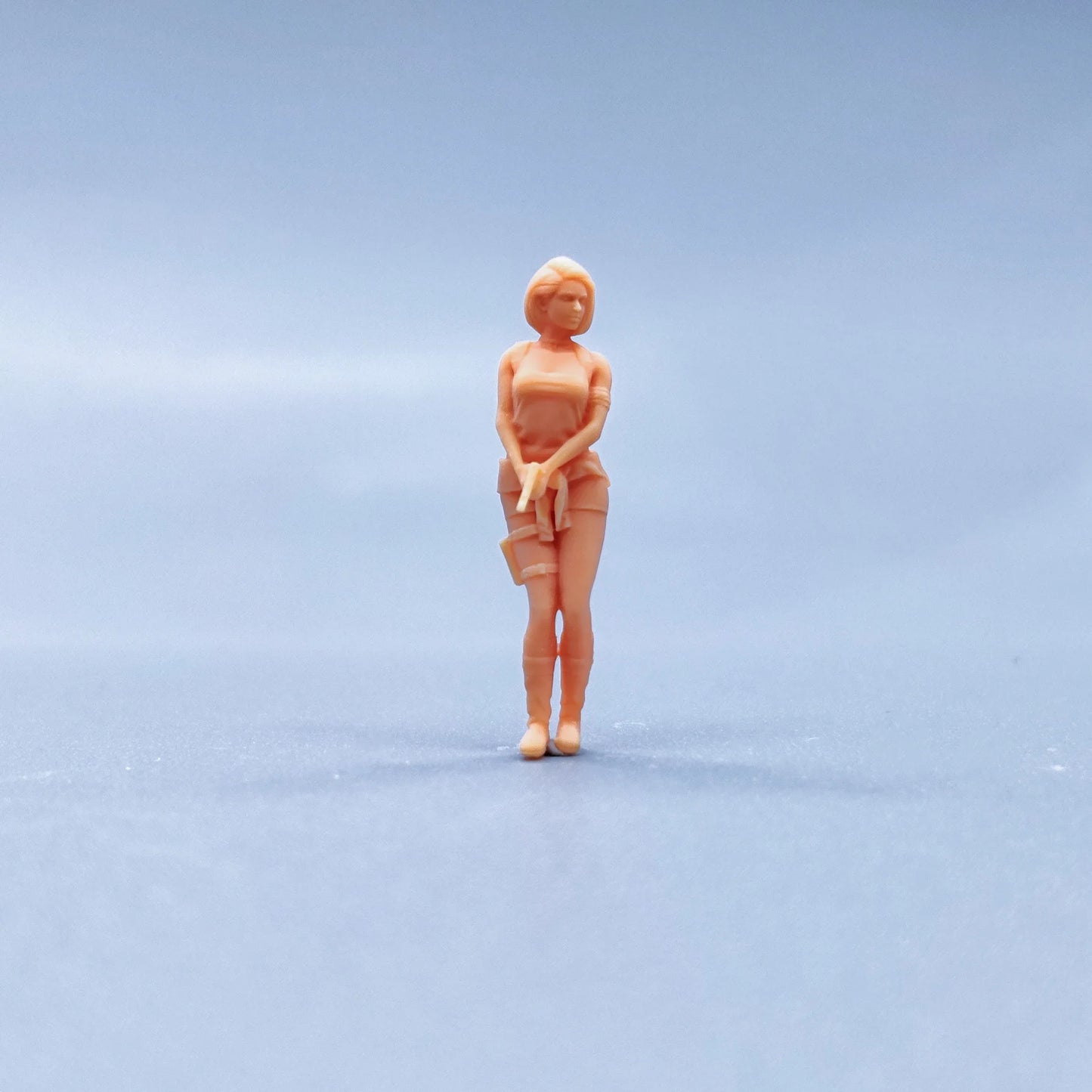1/64 1/43 Figurines Scale Model Resin Against The Wall Jill's Biochemical Crisis Uncolored Miniatures Diorama Hand-painted V018