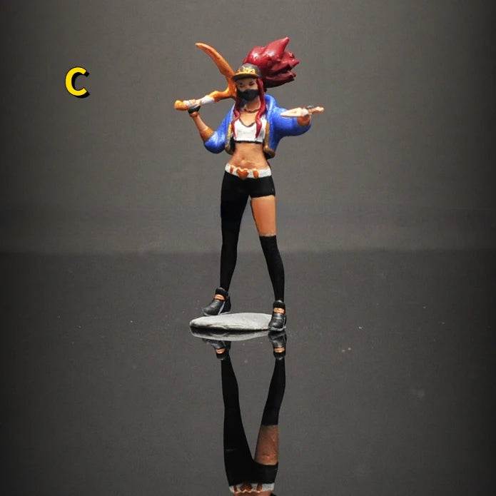 SZ Produced Diorama 1/64 Scale Figurines Akari Game Characters Collection Miniature Hand-painted