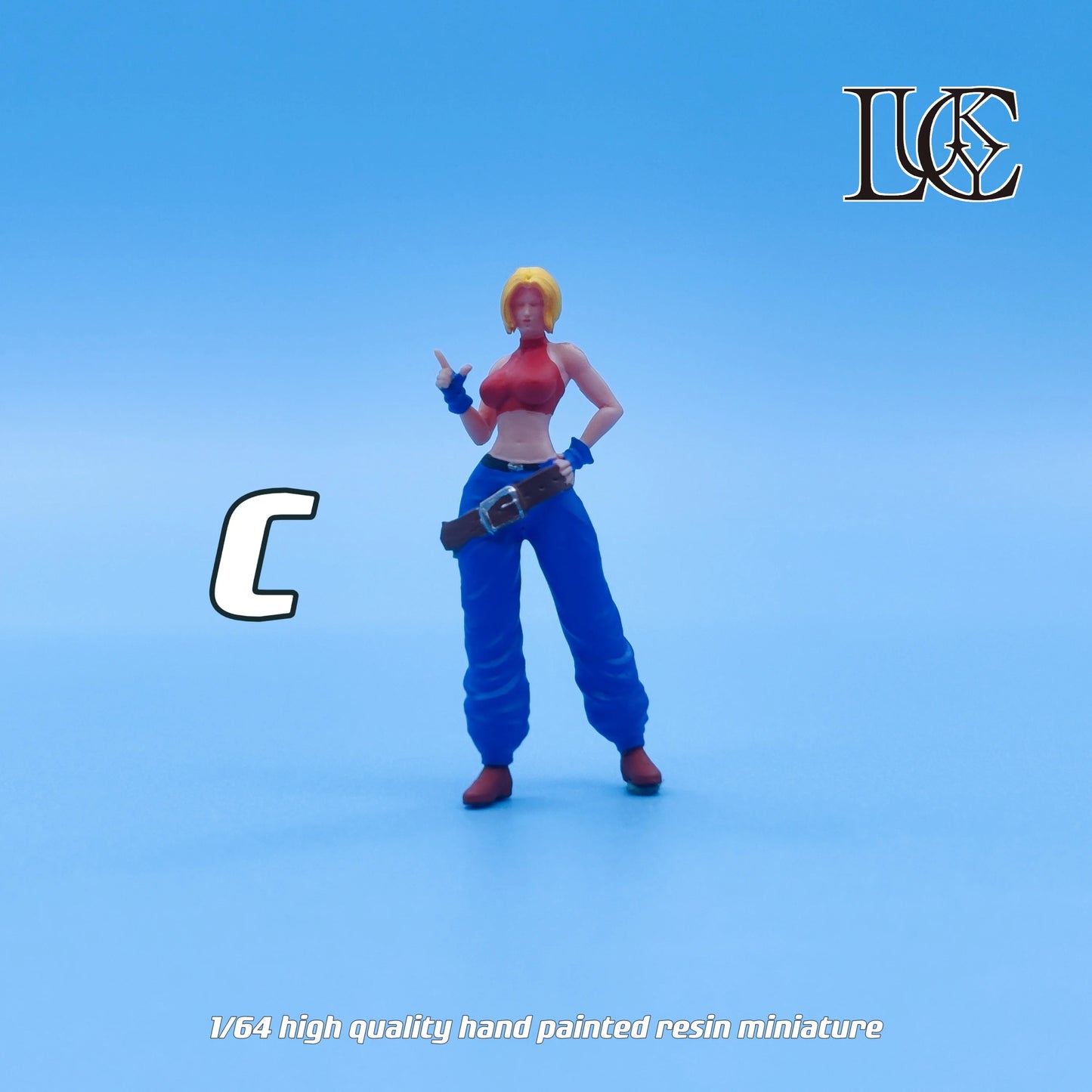 Lucky Studio Diorama 1/64 Scale Figurines Model KOF Season 1 Collection Miniature Hand-painted