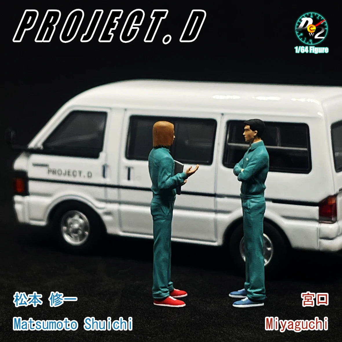 DEW2 Diorama 1/64 Scale Figurines Model Miyaguchi Matsumoto Shūichi Collection Miniature Hand-painted