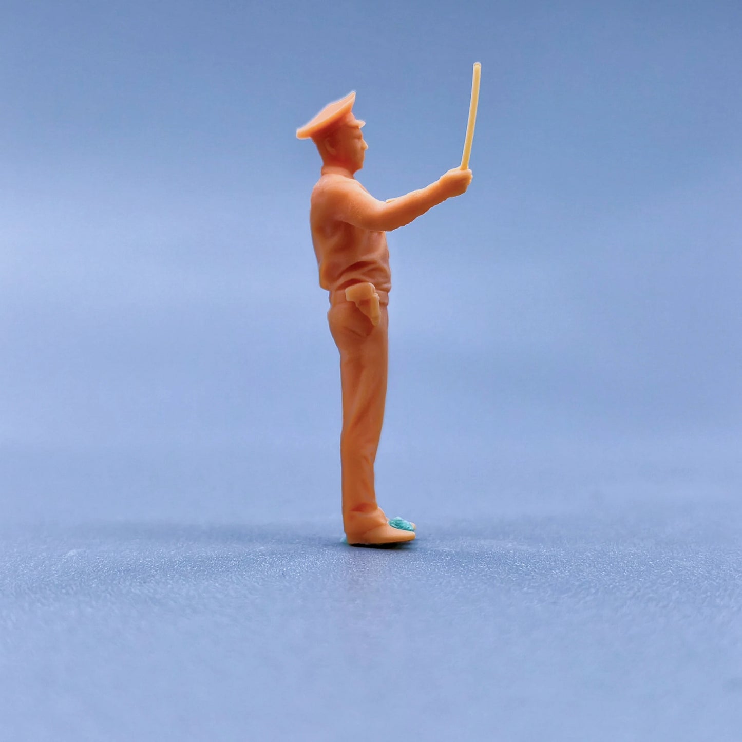 1/64 1/43 Figurines Scale Model Resin Traffic Police Uncle Uncolored Miniatures Diorama Hand-painted L232