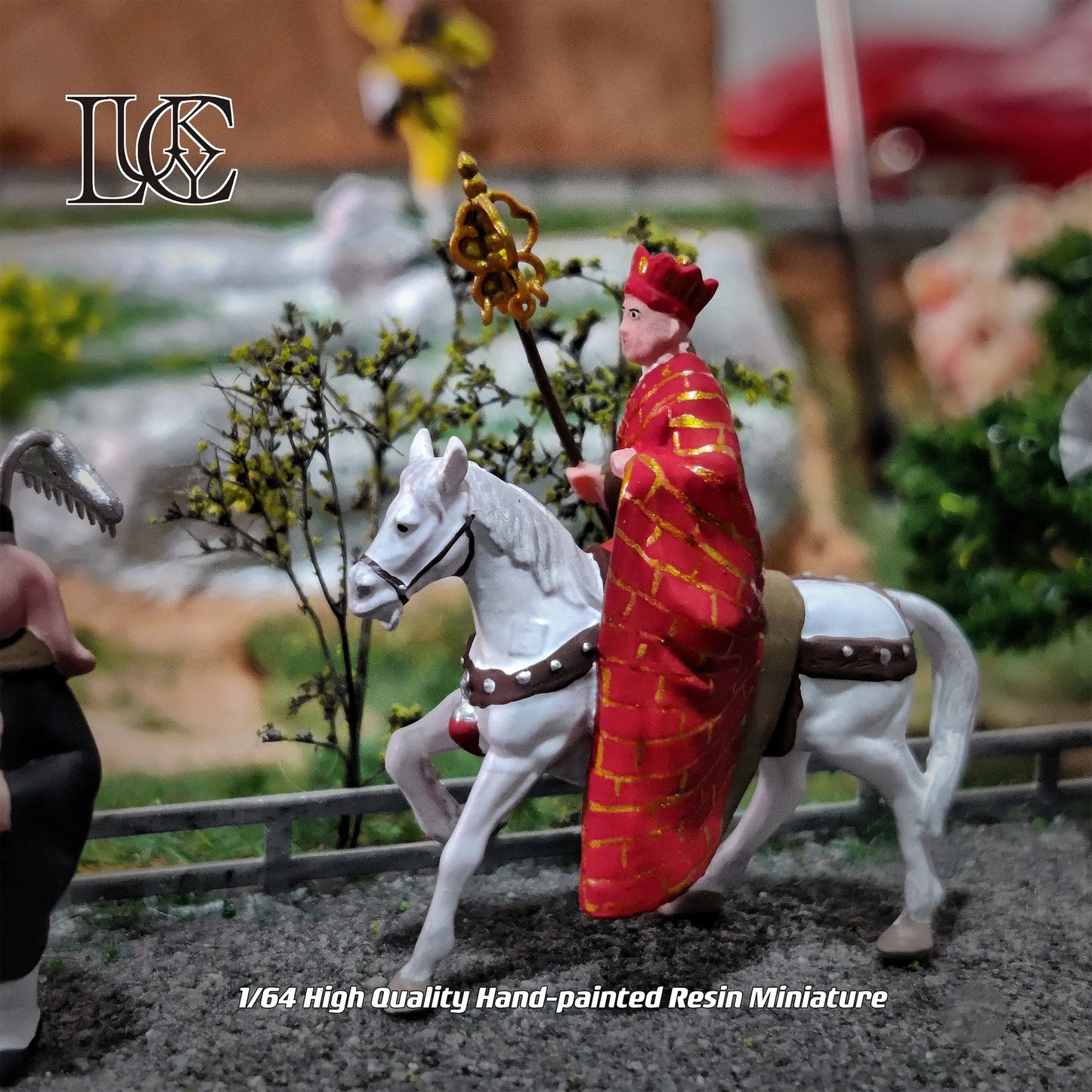 Lucky Studio Diorama 1/64 Scale Figurines Model Journey To The West Group of Four Collection Miniature Hand-painted