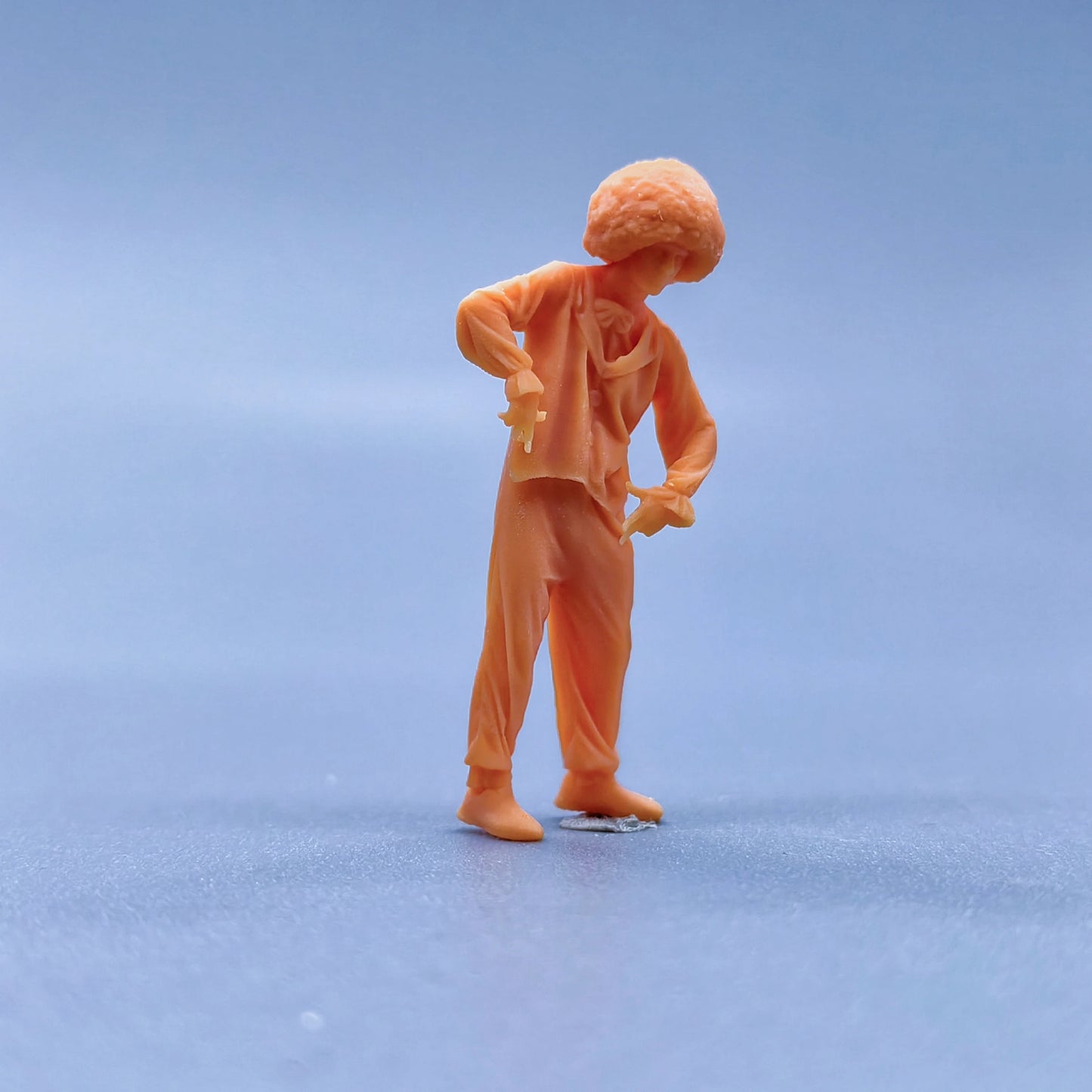 1/64 1/43 Figurines Scale Model Resin Magic Clown Male Uncolored Miniatures Diorama Hand-painted L121