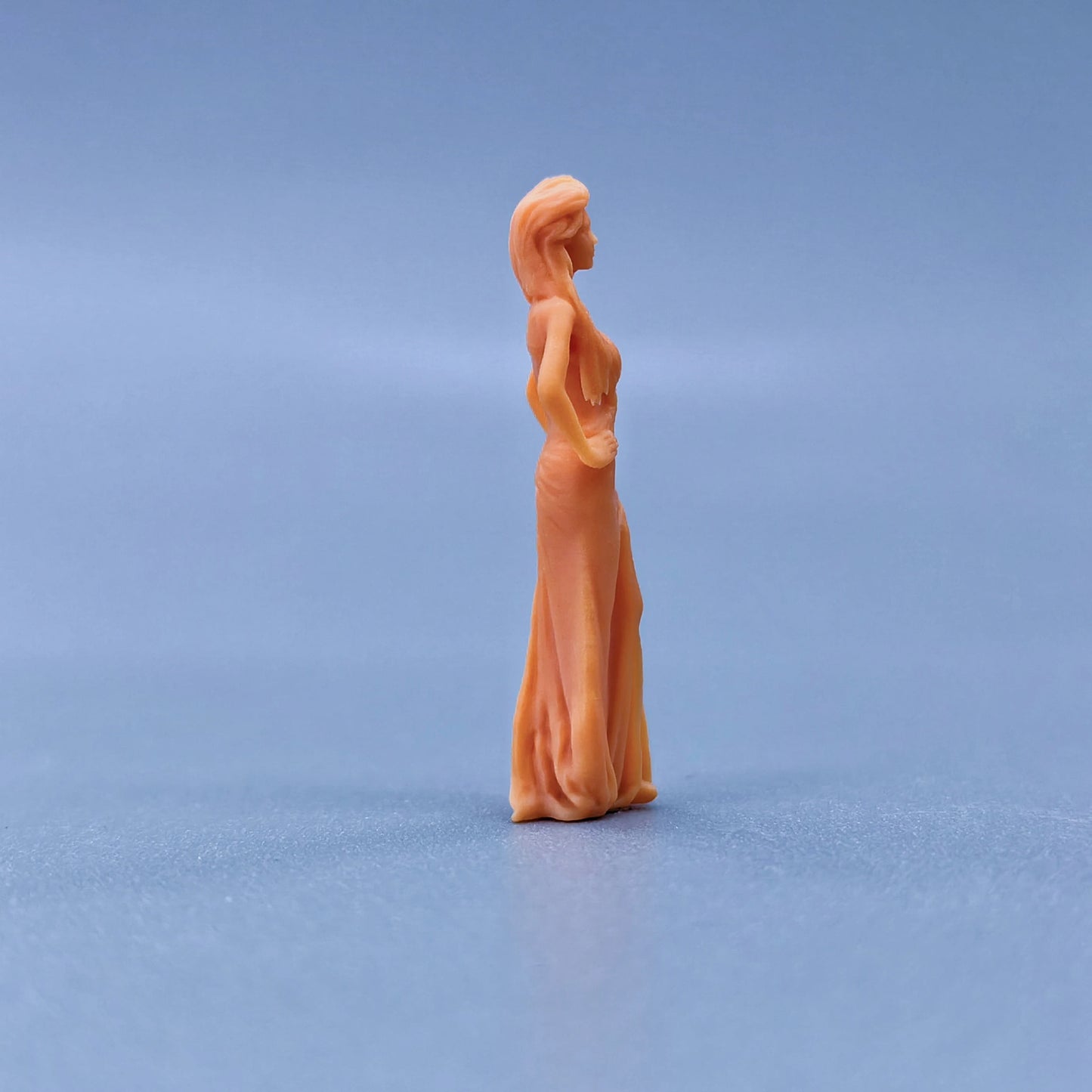 1/64 1/43 Figurines Scale Model Resin Women with Hands Akimbo Uncolored Miniatures Diorama Hand-painted L202