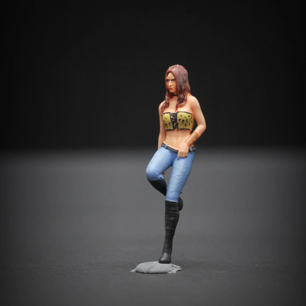 SZ Produced Diorama 1/64 Scale Figurines Model Tracy Game Characters Collection Miniature Hand-painted
