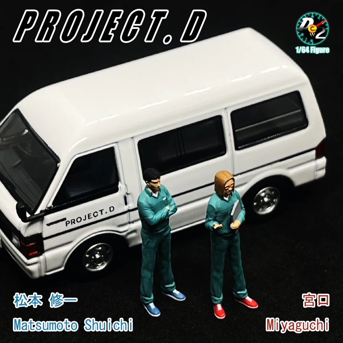 DEW2 Diorama 1/64 Scale Figurines Model Miyaguchi Matsumoto Shūichi Collection Miniature Hand-painted