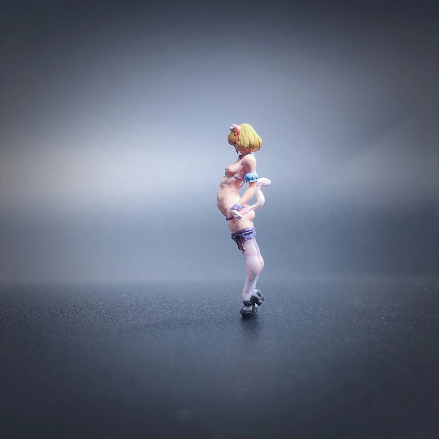 Cx Miniatures Diorama 1/64 Scale Figurines Model OL VR Experience Girl Neil Collection Hand-painted