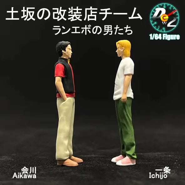DEW2 Diorama 1/64 Scale Figurines Model Ichijō Aikawa Collection Miniature Hand-painted