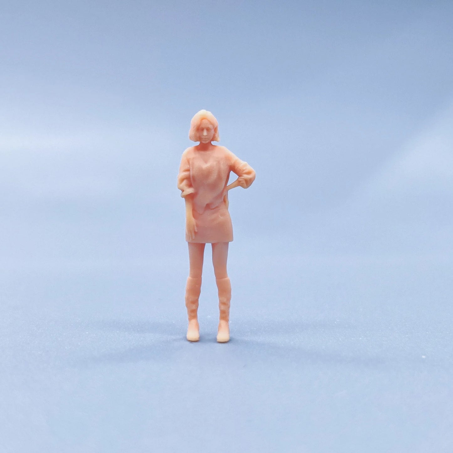 1/64 1/43 Figurines Scale Model Resin Artificial Person Number 207 Uncolored Miniatures Diorama Hand-painted V001 V015