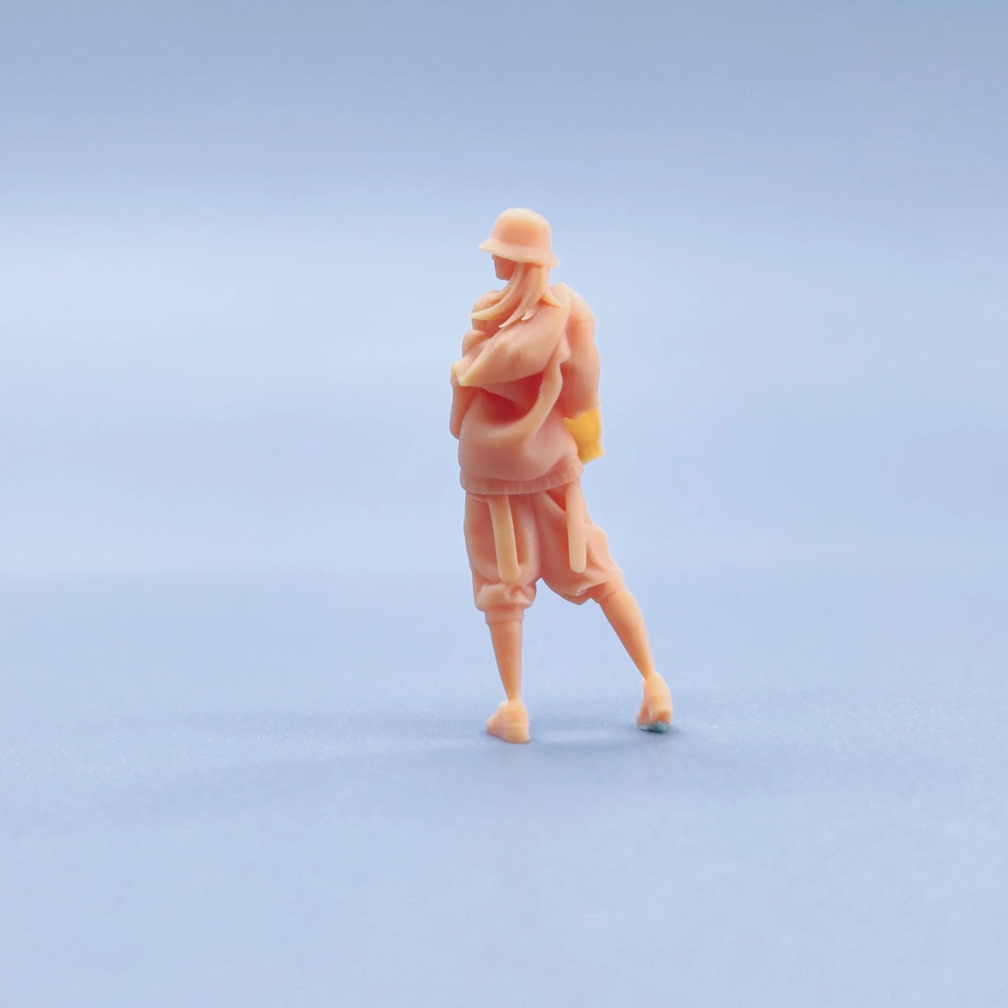 1/64 1/43 Figurines Scale Model Resin Female Dancer Hip Hop Fashion Female Uncolored Miniatures Diorama Hand-painted V205