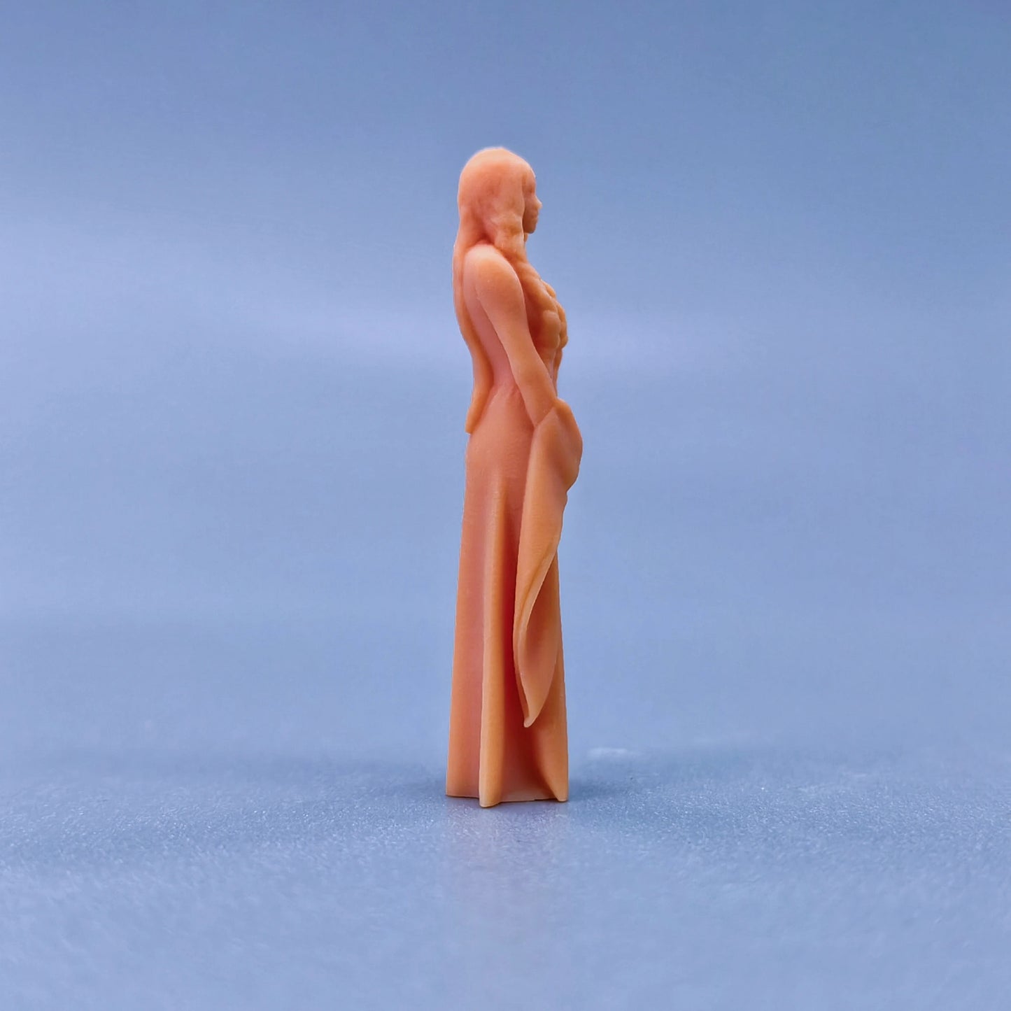 1/64 1/43 Figurines Scale Model Resin Women Wearing Evening Gowns Uncolored Miniatures Diorama Hand-painted L221
