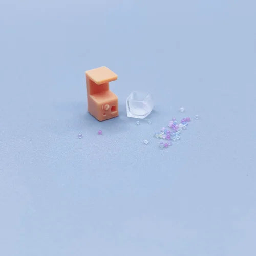 1/64 1/43 Figurines Scale Model Resin Egg Twisting Machine Uncolored Miniatures Diorama Hand-painted V309