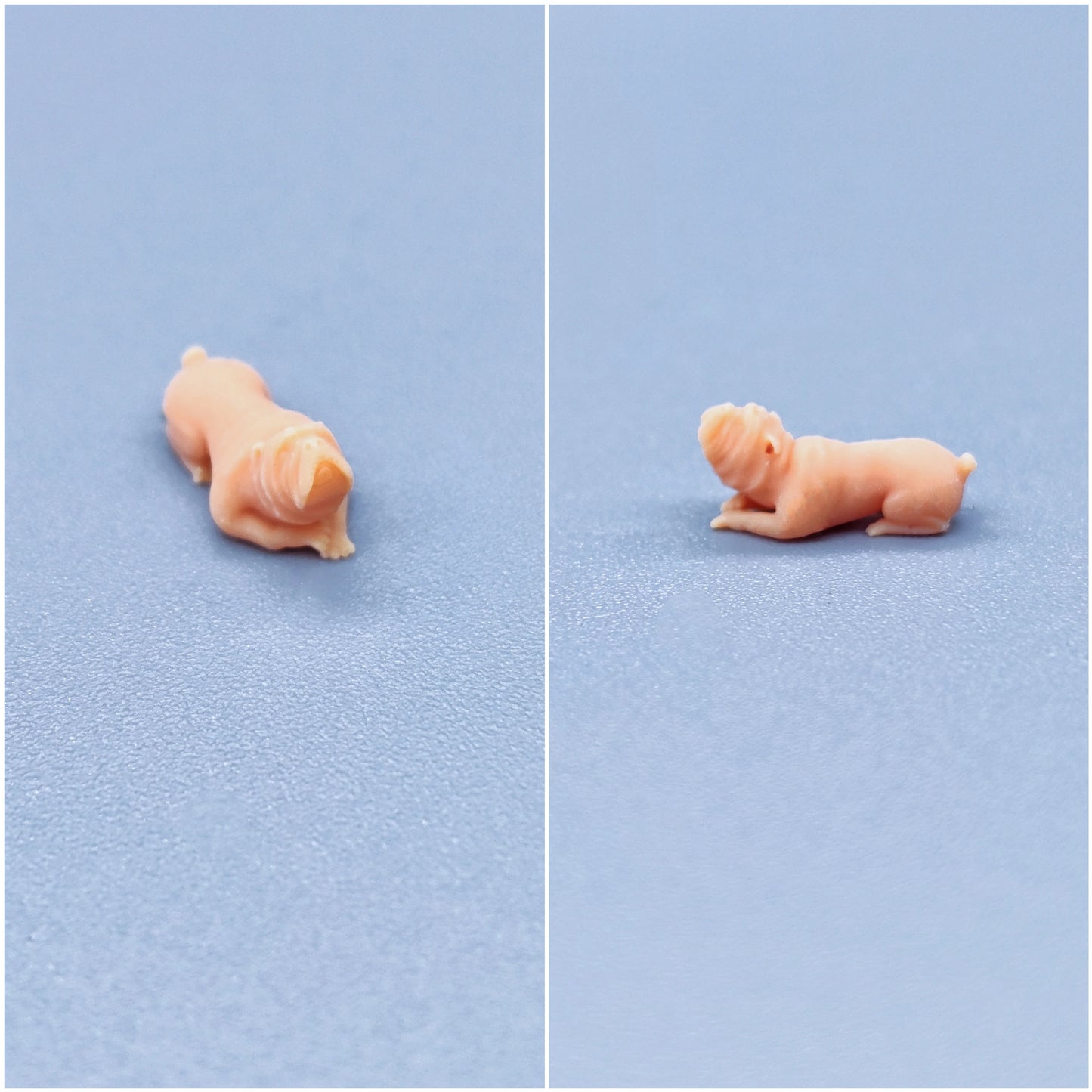 1/64 1/43 Figurines Scale Model Resin Pet Dog Uncolored Miniatures Diorama Hand-painted V534