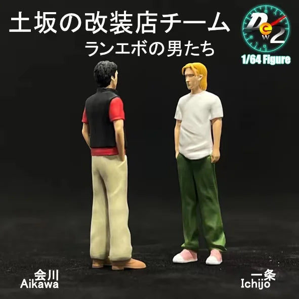 DEW2 Diorama 1/64 Scale Figurines Model Ichijō Aikawa Collection Miniature Hand-painted