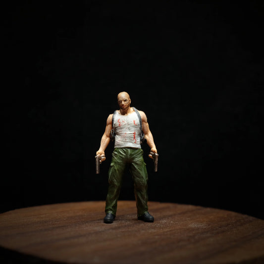 SZ Produced Diorama 1/64 Scale Figurines Model White Giant Engineer Collection Miniature Hand-painted