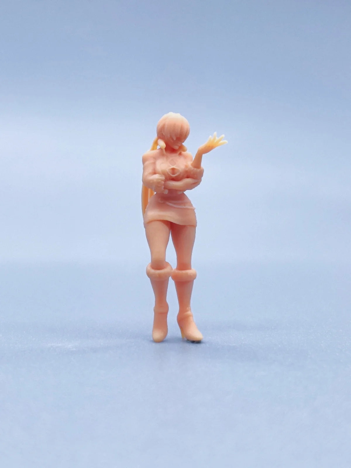 1/64 1/43 Figurines Scale Model Resin Standing Boxing King Shermi Uncolored Miniatures Diorama Hand-painted V625