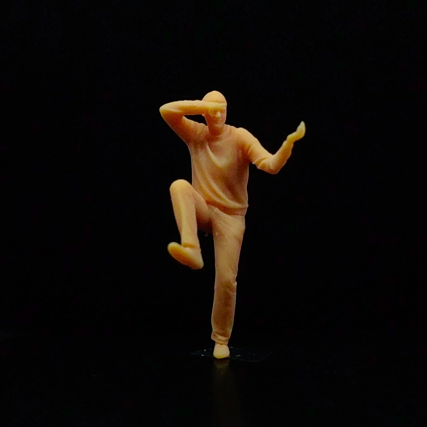 1/64 1/43 Scale Model Resin Chinese Kung FuUncolored Miniature Diorama Hand-painted T322