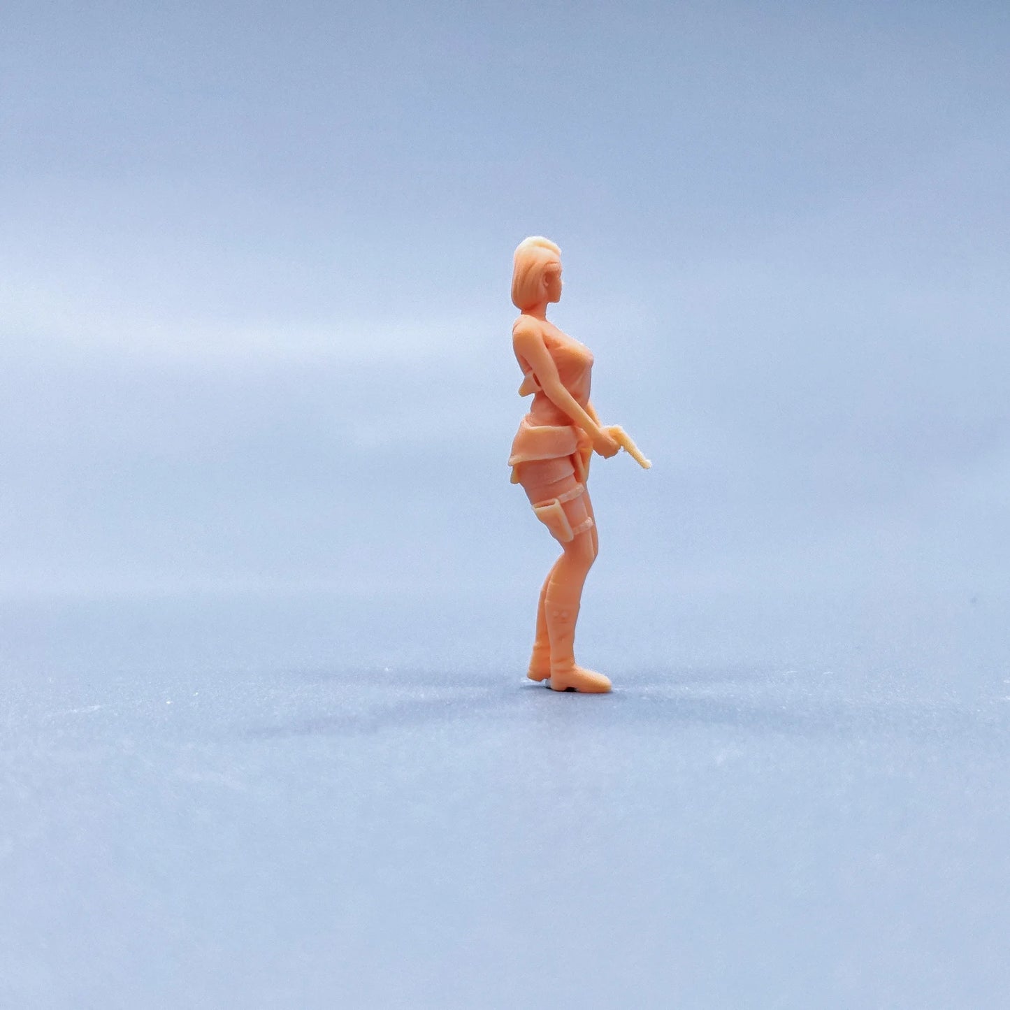 1/64 1/43 Figurines Scale Model Resin Against The Wall Jill's Biochemical Crisis Uncolored Miniatures Diorama Hand-painted V018