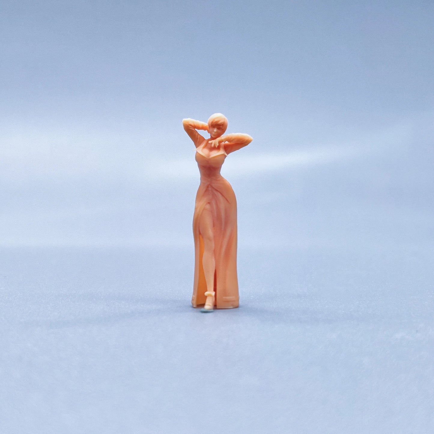 1/64 1/43 Figurines Scale Model Resin Standing Fist King Vice Uncolored Miniatures Diorama Hand-Painted V705
