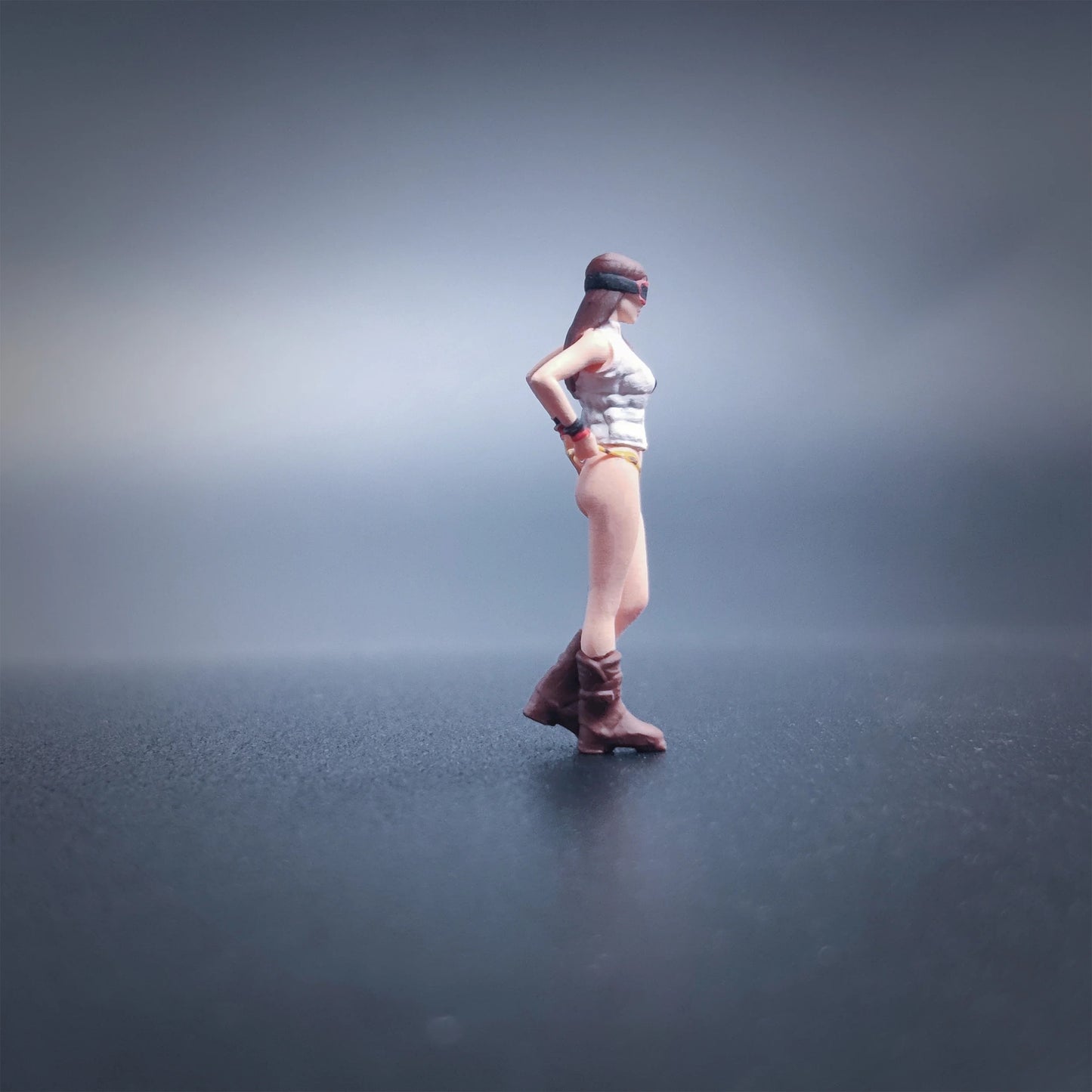 Cx Miniatures Diorama 1/64 Scale Figurines Model OL VR Experience Girl Neil Collection Hand-painted