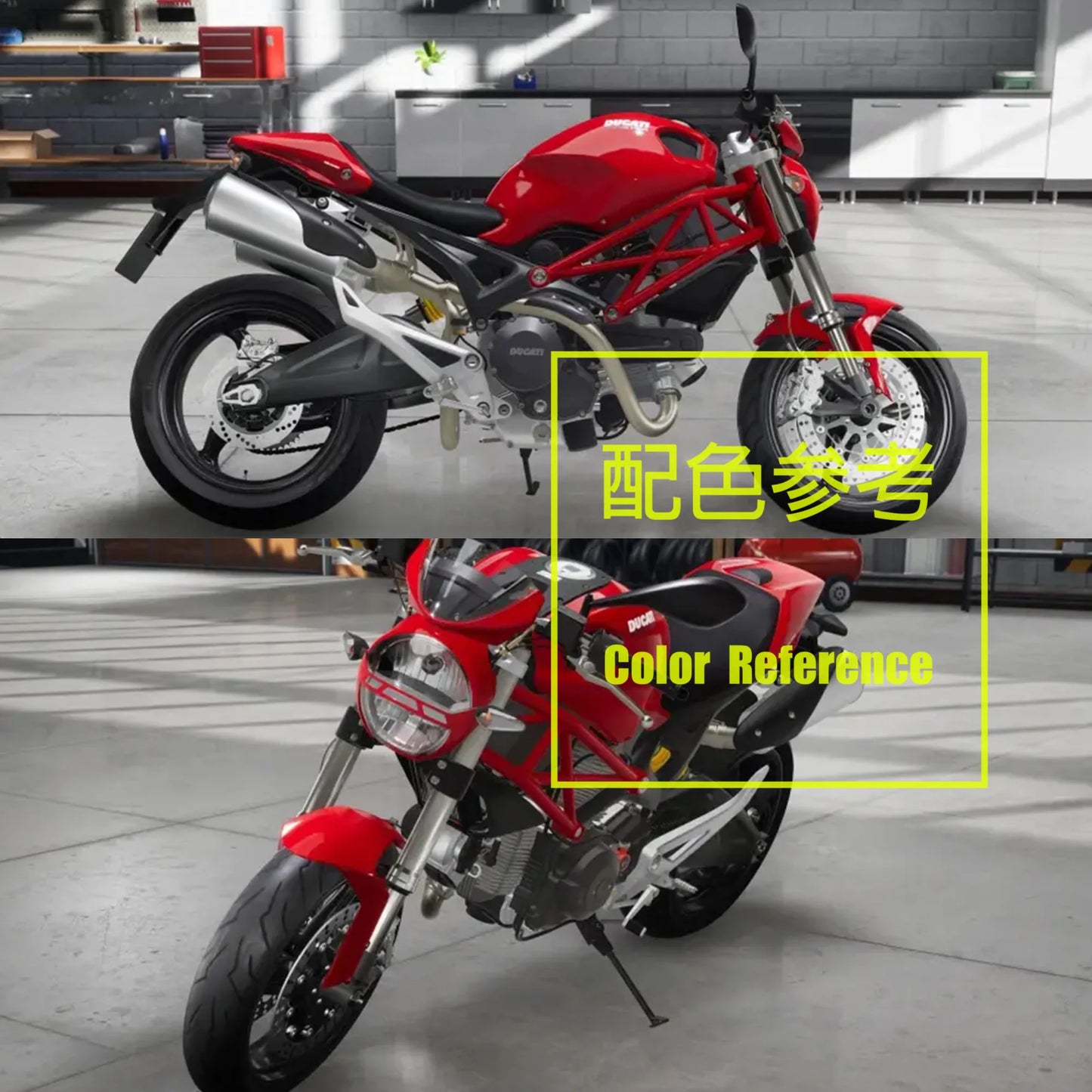 1/64 1/43 Figurines Scale Model Resin Dxxcati Moto Bike Uncolored Miniatures Diorama Hand-painted V016