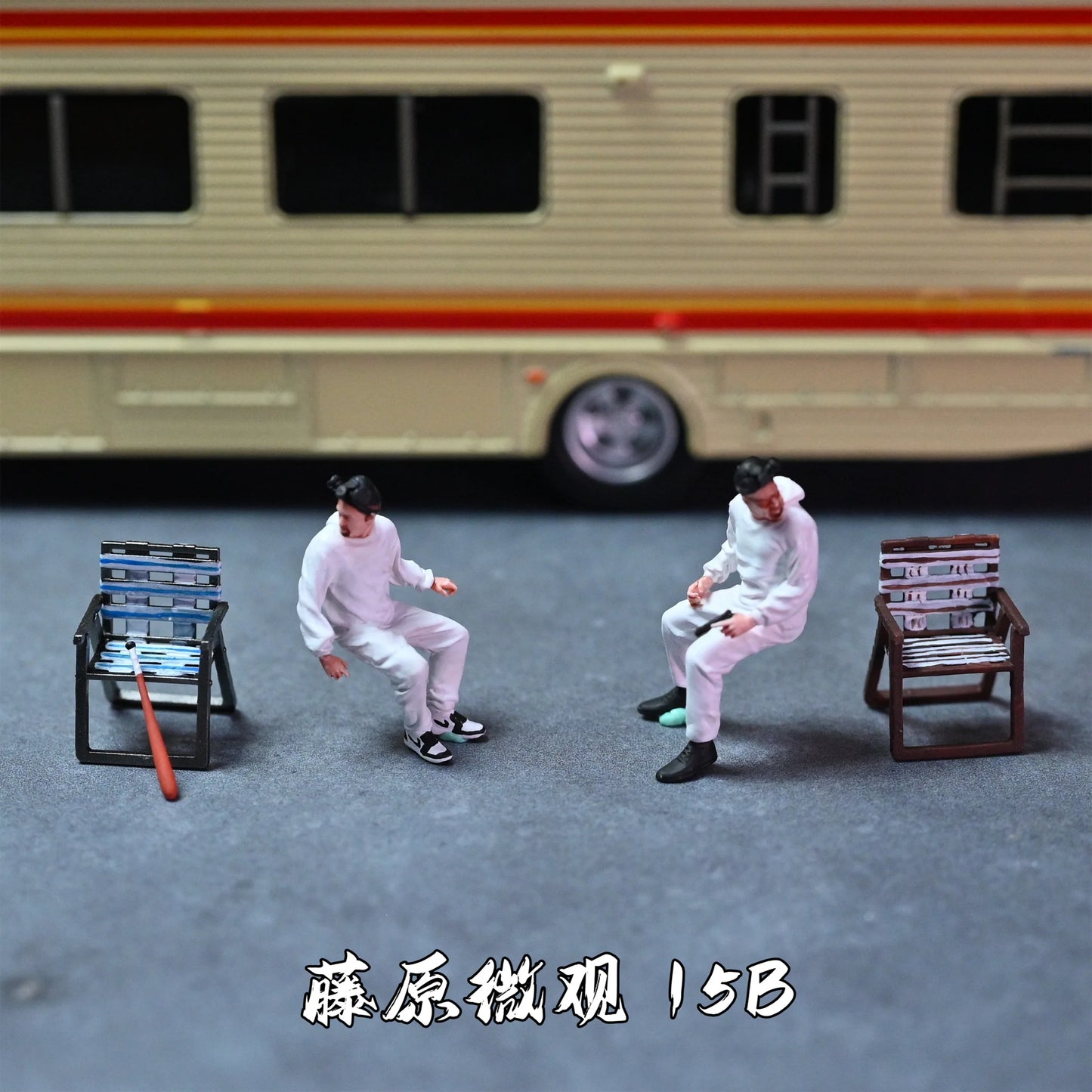 Fujiwara Miniature Diorama 1/64 Scale Figurines Model No.15B Deadly Poison Master Collection Miniature Hand-painted