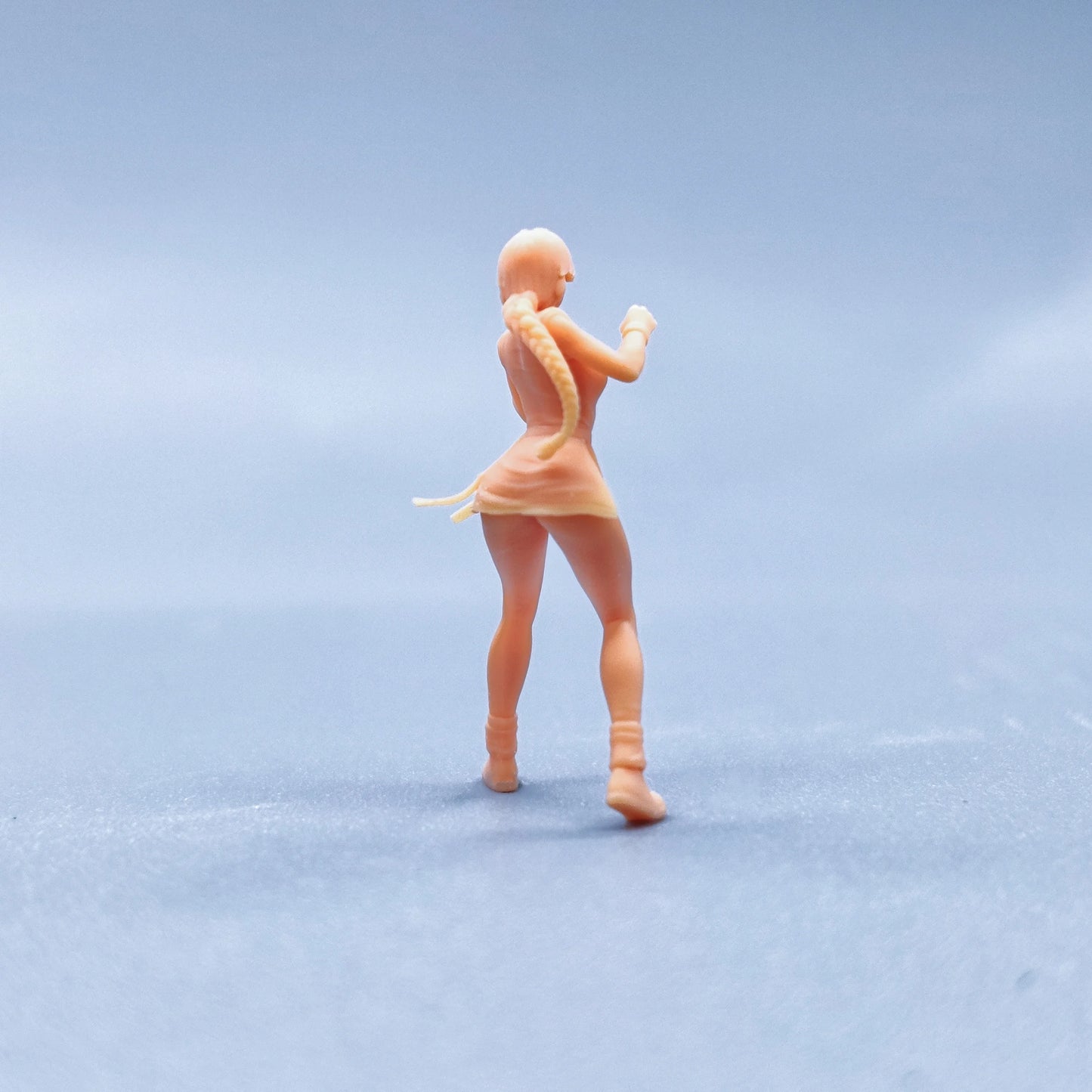 1/64 1/43 Figurines Scale Model Resin Standing Fist King Sakazaki Lily Uncolored Miniatures Diorama Hand-painted V632